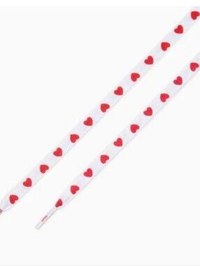 Converse Love Those Laces 54" Heart Print Laces